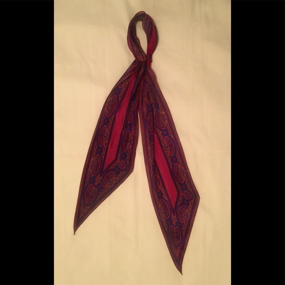 Vintage Silk Liz Claiborne Scarf